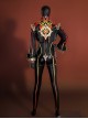 Game Genshin Impact Halloween Cosplay Mavuika Pyro Archon Bodysuit Costume Full Set