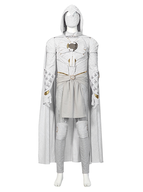 TV Drama Moon Knight Halloween Cosplay Marc Spector Battle Suit Costume Gray Pants