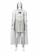 TV Drama Moon Knight Halloween Cosplay Marc Spector Battle Suit Costume Gray Pants