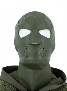 The Batman 2022 Halloween Cosplay Riddler Edward Nygma Accessories Dark Green Mask