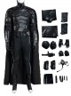 The Batman 2022 Bruce Wayne Battle Suit Halloween Cosplay Batman Costume Upgrade Version Set