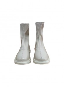 Game Star Wars Halloween Cosplay Padme Amidala Queen White Battle Suit Accessories White Boots