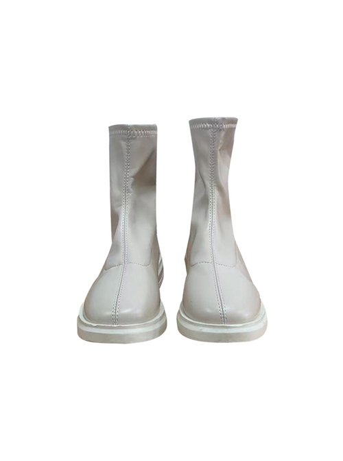 Game Star Wars Halloween Cosplay Padme Amidala Queen White Battle Suit Accessories White Boots