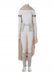 Game Star Wars Halloween Cosplay Padme Amidala Queen White Battle Suit Accessories White Boots