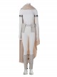 Game Star Wars Halloween Cosplay Padme Amidala Queen White Battle Suit Costume White Pants