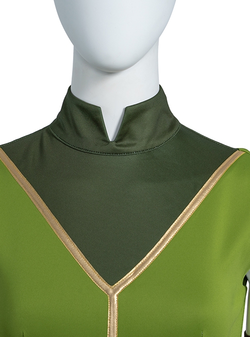 The Legend Of Vox Machina Halloween Cosplay Keyleth Costume Green Sleeveless Dress