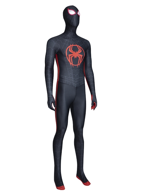 Spider-Man Across The Spider-Verse Halloween Cosplay Miles Morales Battle Suit Costume Full Set