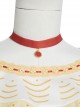 Anime Movie Encanto Halloween Cosplay Dolores Madrigal Accessories Red Headwear And Necklace