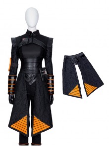 The Mandalorian Halloween Cosplay Fennec Shand The Book Of Boba Fett Same Costume Black Waist Skirt