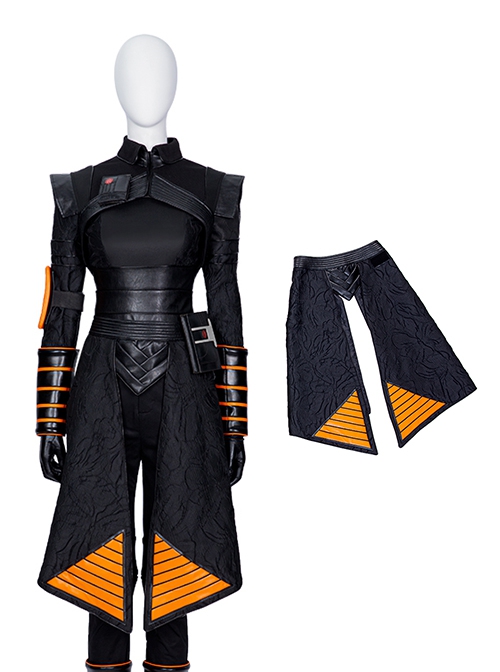 The Mandalorian Halloween Cosplay Fennec Shand The Book Of Boba Fett Same Costume Black Waist Skirt