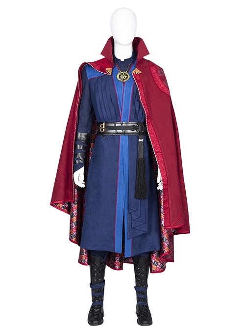 Doctor Strange In The Multiverse Of Madness Halloween Cosplay Stephen Strange Costume Blue Trousers