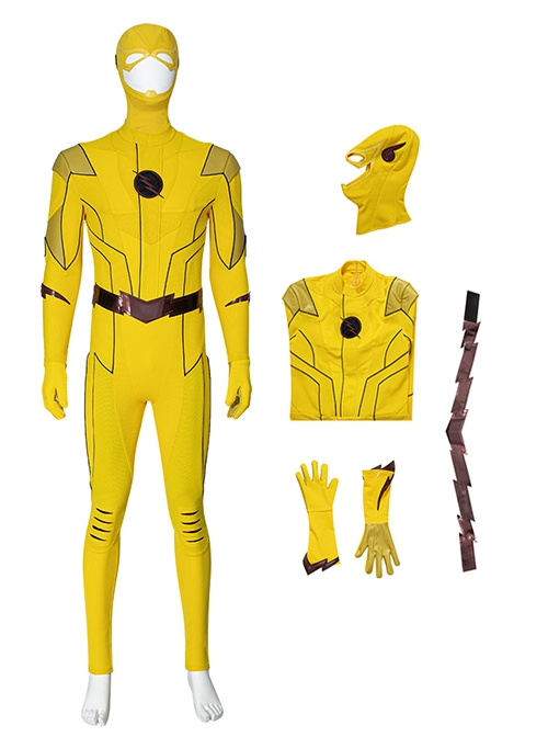 The Flash Season 8 Halloween Cosplay Reverse-Flash Second Version Costume Set