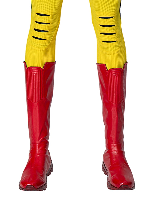 The Flash Season 8 Halloween Cosplay Reverse-Flash Second Version Accessories Red Boots