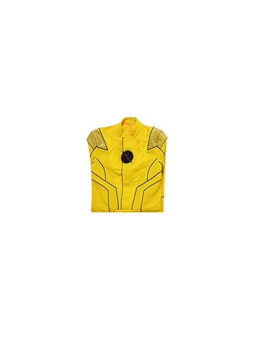 The Flash Season 8 Halloween Cosplay Reverse-Flash Second Version Costume Yellow Bodysuit