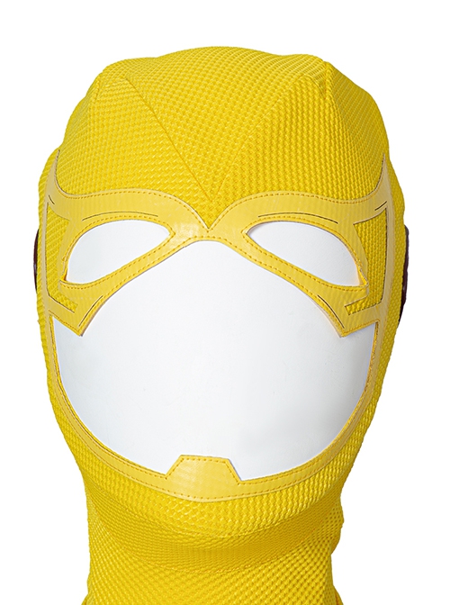 The Flash Season 8 Halloween Cosplay Reverse-Flash Second Version Accessories Yellow Headcover