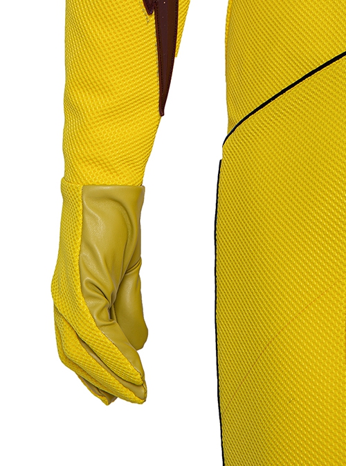 The Flash Season 8 Halloween Cosplay Reverse-Flash Second Version Accessories Yellow Gloves