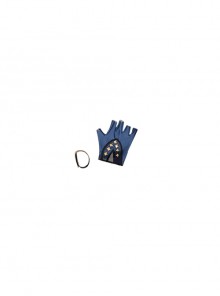 Game Valorant Duelist Halloween Cosplay Reyna Accessories Blue Right Glove And Golden Right Bracelet