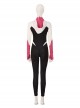 Spider-Man Across The Spider-Verse Female Spider-Man Halloween Cosplay Gwen Stacy Costume Bodysuit And Head Cover