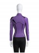 Hawkeye Female Version Hawkeye Halloween Cosplay Kate Bishop Costume New Version Purple Jacket