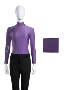 Hawkeye Female Version Hawkeye Halloween Cosplay Kate Bishop Costume New Version Purple Top