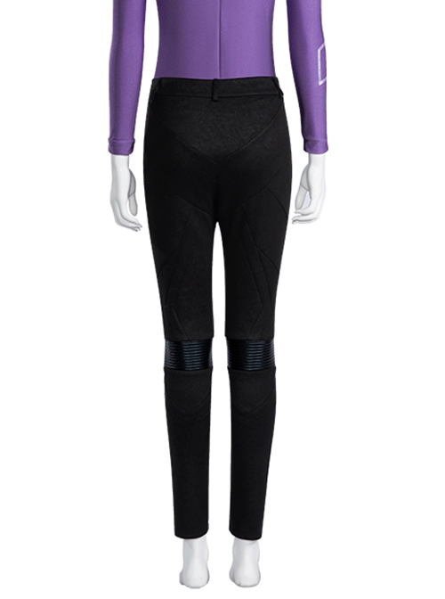 Hawkeye Female Version Hawkeye Halloween Cosplay Kate Bishop Costume New Version Black Trousers