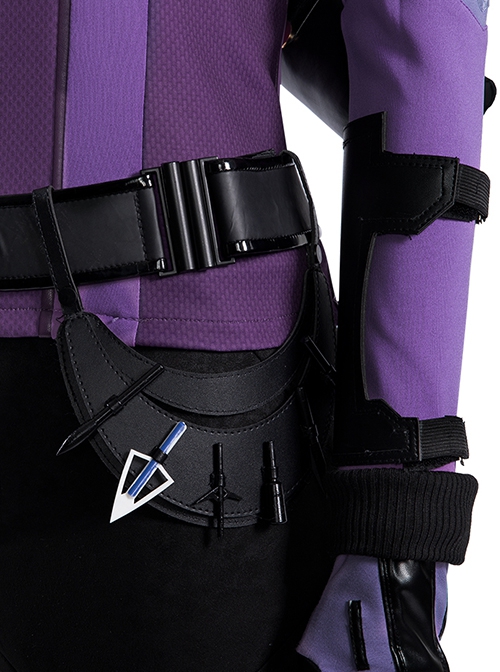 Hawkeye Female Version Hawkeye Halloween Cosplay Kate Bishop Accessories New Version Black Arm Guard