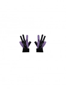 Hawkeye Female Version Hawkeye Halloween Cosplay Kate Bishop Accessories New Version Purple Gloves