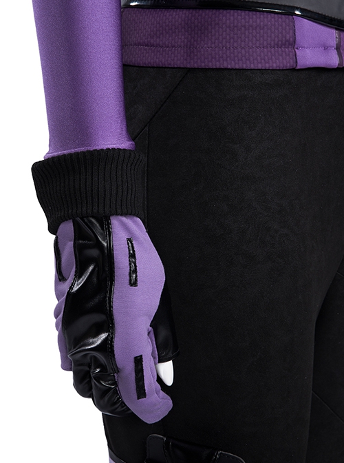 Hawkeye Female Version Hawkeye Halloween Cosplay Kate Bishop Accessories New Version Purple Gloves