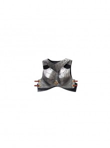 Thor Halloween Cosplay Female Thor Jane Foster Battle Suit Costume Silver Breastplate