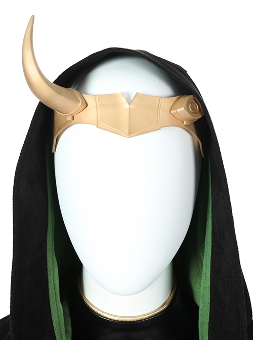 TV Drama Loki Halloween Cosplay Female Loki Sylvie Lushton Design 3 Accessories Golden Headwear