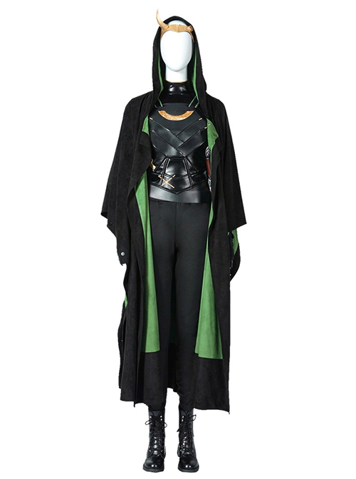 TV Drama Loki Halloween Cosplay Female Loki Sylvie Lushton Design 3 Accessories Black Girdle