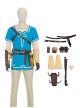 The Legend Of Zelda Halloween Cosplay Link Accessories Shoulder Strap Waist Belts Waist Bags Ears Gloves Wrist Guards Wrist Armor