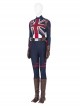 Marvel Animation What If Halloween Cosplay Captain Carter Peggy Carter Costume Set