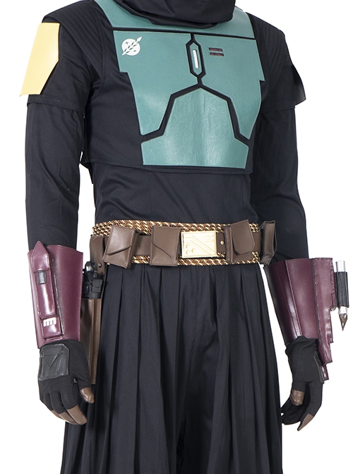 The Mandalorian Season 2 Halloween Cosplay Boba Fett Accessories Brown Belt Components