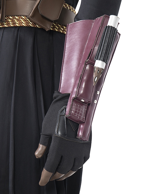 The Mandalorian Season 2 Halloween Cosplay Boba Fett Accessories Black Gloves