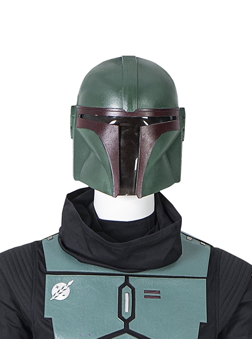 The Mandalorian Season 2 Halloween Cosplay Boba Fett Accessories Green Helmet