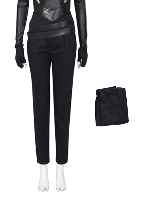 TV Drama Loki Halloween Cosplay Female Loki Sylvie Lushton Costume Upgraded Version Black Pants