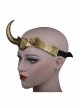 TV Drama Loki Halloween Cosplay Female Loki Sylvie Lushton Accessories Upgraded Version Golden Headwear