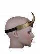 TV Drama Loki Halloween Cosplay Female Loki Sylvie Lushton Accessories Upgraded Version Golden Headwear