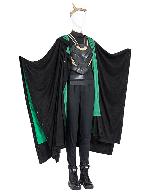 TV Drama Loki Halloween Cosplay Female Loki Sylvie Lushton Costume Set Without Shoes