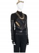 TV Drama Loki Halloween Cosplay Female Loki Sylvie Lushton Costume Vest Armor