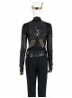 TV Drama Loki Halloween Cosplay Female Loki Sylvie Lushton Costume Vest Armor