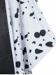 Cruella Halloween Cosplay Cruella Dalmatians Coat Costume Set