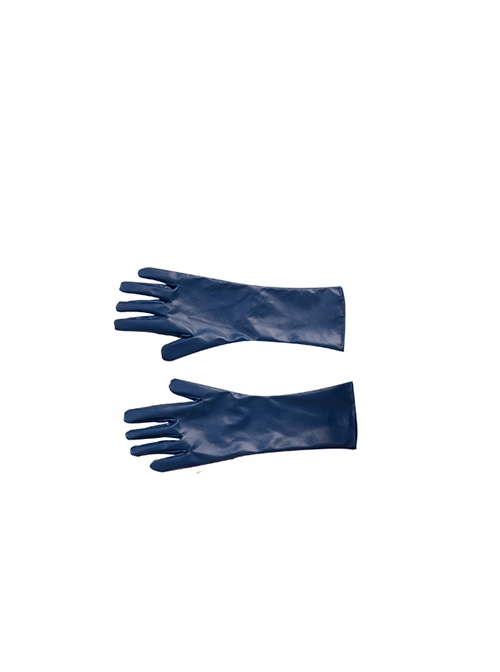 Suicide Squad Halloween Cosplay Peacemaker Christopher Smith Accessories Blue Gloves