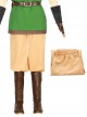 The Legend Of Zelda Skyward Sword Halloween Cosplay Link Costume Yellow Pants