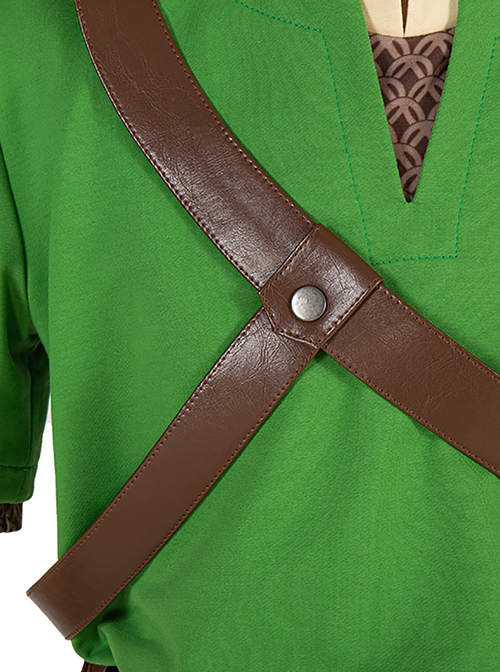 The Legend Of Zelda Skyward Sword Halloween Cosplay Link Accessories Shoulder Strap And Waist Belt And Waist Bags