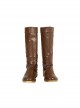 The Legend Of Zelda Skyward Sword Halloween Cosplay Link Accessories Brown Boots