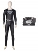 Zack Snyder's Justice League Halloween Cosplay Superman Clark Kent Black Battle Suit Costume Black Bodysuit