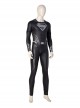 Zack Snyder's Justice League Halloween Cosplay Superman Clark Kent Black Battle Suit Costume Black Bodysuit