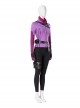 TV Drama Hawkeye Halloween Cosplay Kate Bishop Purple Top Suit Style 2 Costume Set